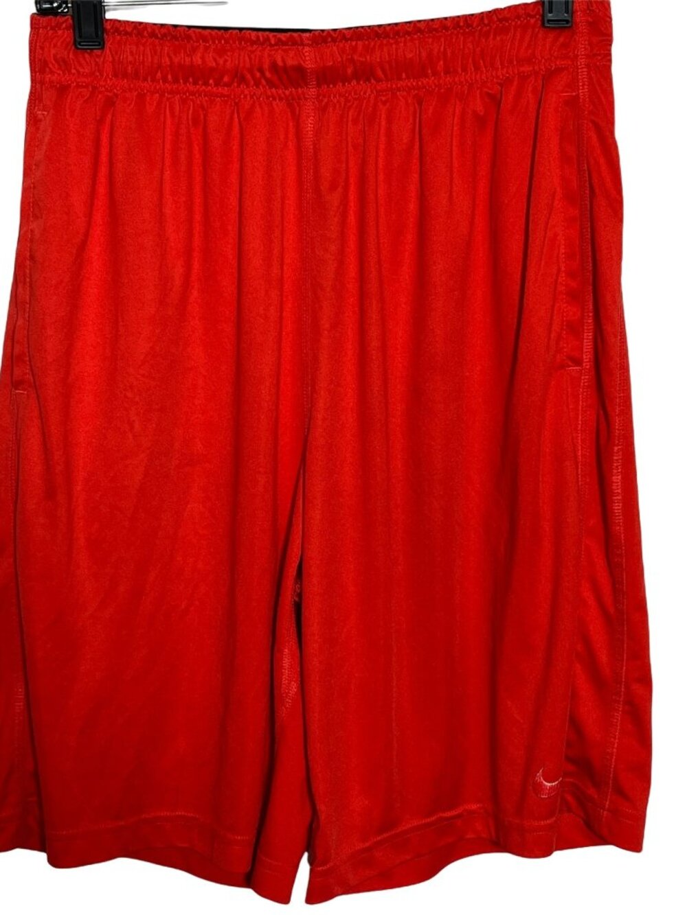 Nike Dri-Fit Orange Red Shorts Mens M Basketball Training Athletic Gym